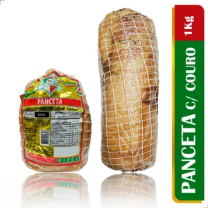 Panceta Suína Defumada Artesanal com Couro Di Callani