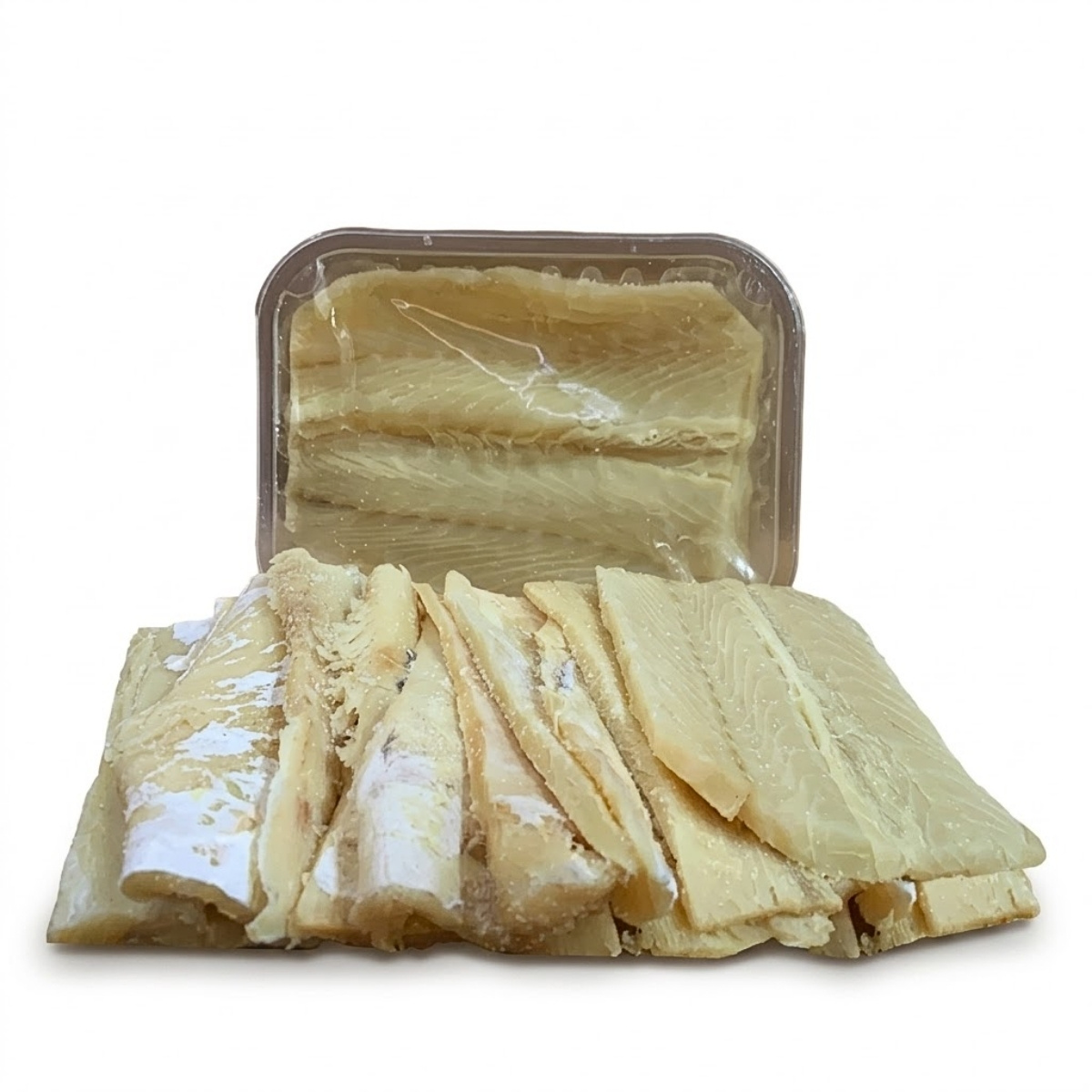 Bacalhau Do Porto Filetado 100% Limpo 1kg - Sem Pele e sem Espinhas - Imagem 2