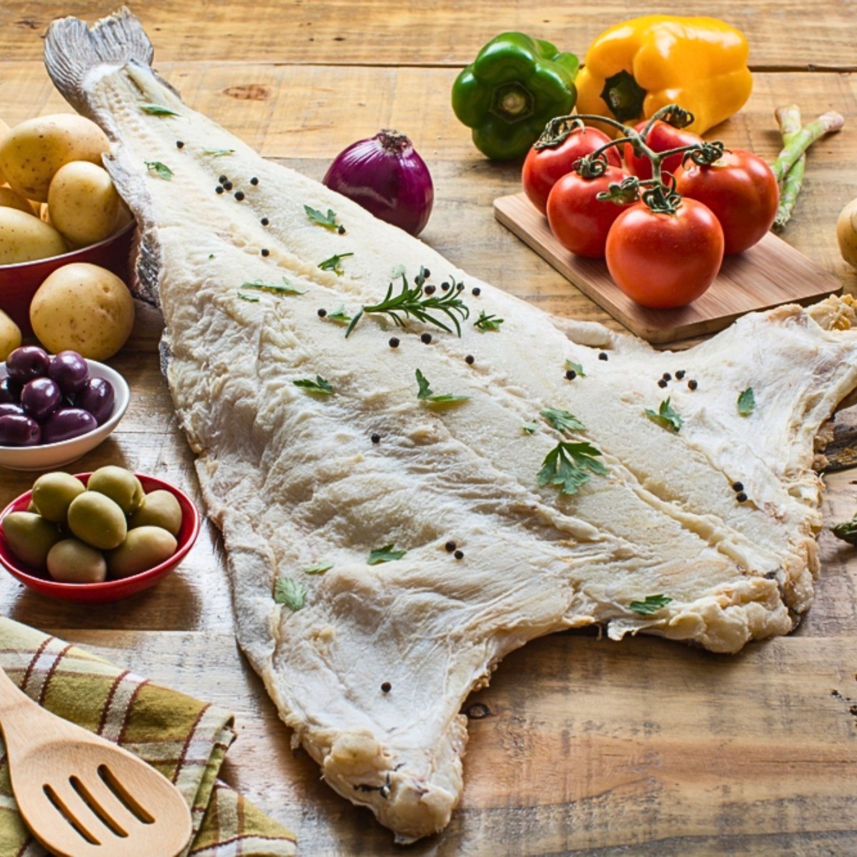 Bacalhau Inteiro Gadus Mohua Extra Calibre 6/8 - (Peso medio 7kg) - Imagem 2