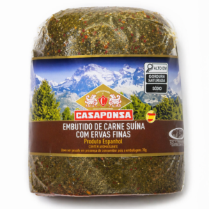 Salame Espanhol Casaponsa com Ervas finas