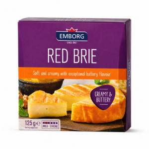 Queijo Red Brie Emborg 125g Importado