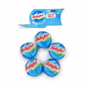 Queijo Francês Babybel Ligth Kit com 5 Unidades