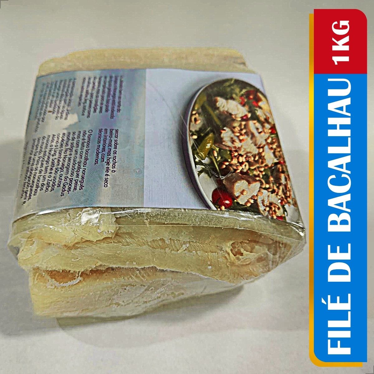 Filé De Bacalhau Do Porto Limpo 1kg - Premiun - Imagem 4