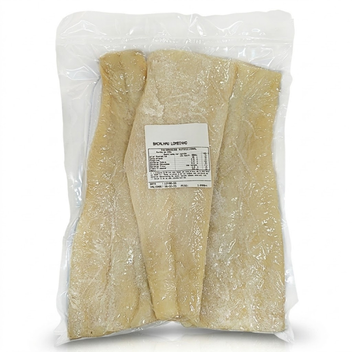 Lombinho de Bacalhau Gadus Morhua 500g - 100% Limpo sem Pele e sem Espinhas - Imagem 3